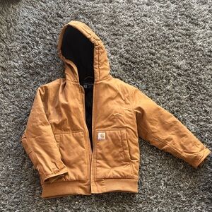 Carhartt Tan Hooded Jacket
